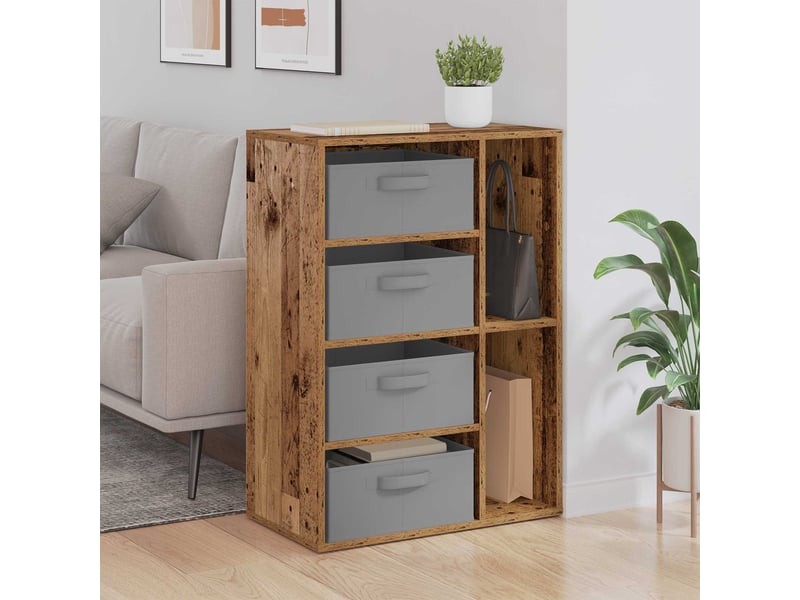  Buffet - bahut - meuble de rangement bois ancien 60 x 33,5 x 84 cm  - Conforama B