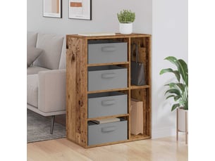 Buffet - bahut - meuble de rangement bois ancien 60 x 33,5 x 84 cm