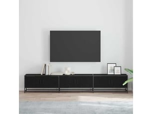 Meuble tv coloris noir  <strong></strong>  <strong></strong>