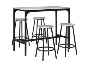 Ensemble table rectangulaire  0 chaise(s) 4 tabouret(s) inclu(s) <strong>STILVORA</strong> <strong></strong> 