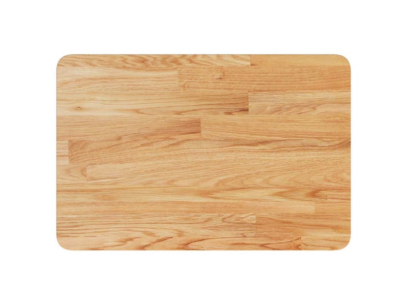  Comptoir de salle de bain, plan de travail marron clair 60x40x1,5 cm bois traité cf65827  - Conforama A