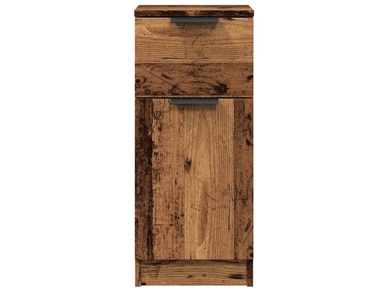  Buffets 2 pcs - bahut - meuble de rangement vieux bois 30x30x70 cm bois d'ingénierie  - Conforama D