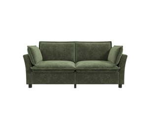 Canapé droit fixe  OPULERANE TRADING LTD 2 + 1 places Tissu vert