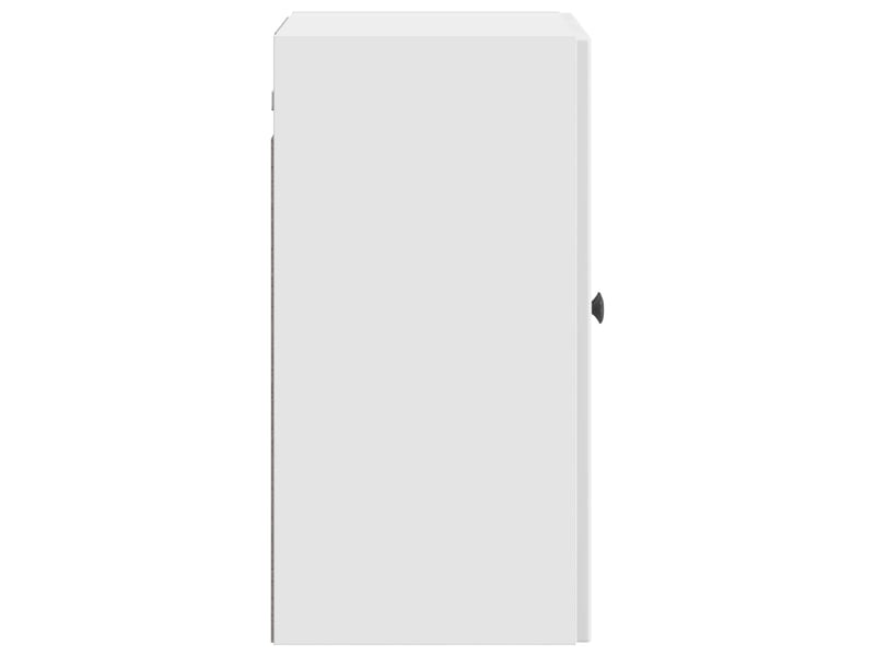  Armoire murale salon blanc brillant 59x31x60cm bois d'ingénierie shl3885  - Conforama E