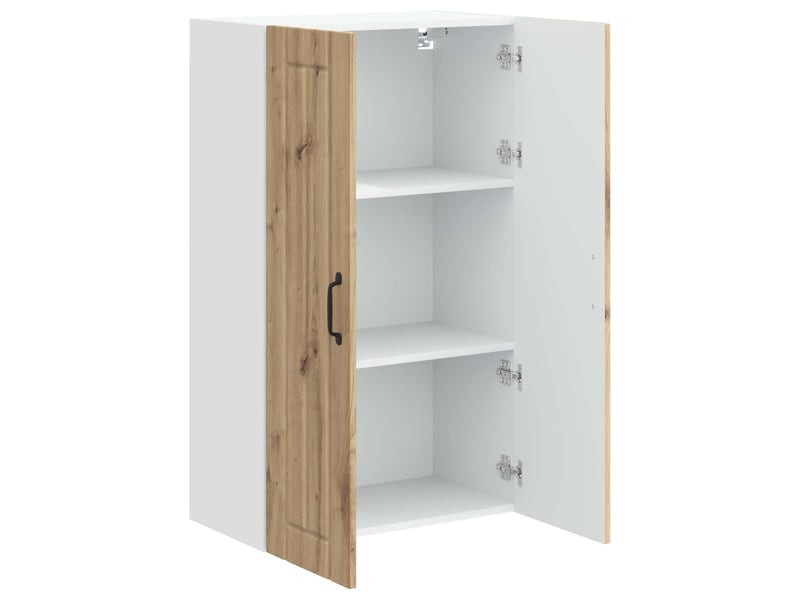 Meuble mural de cuisine, armoire de cuisine chêne artisanal 60x31x100cm shl6639 - Conforama E