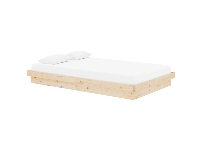  Lit double- lit adulte -  cadre de lit bois massif 120x200 cm  - Conforama B
