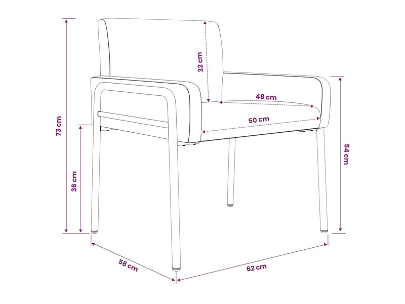  Vidaxl fauteuil d'appoint vert armée simili daim  - Conforama C