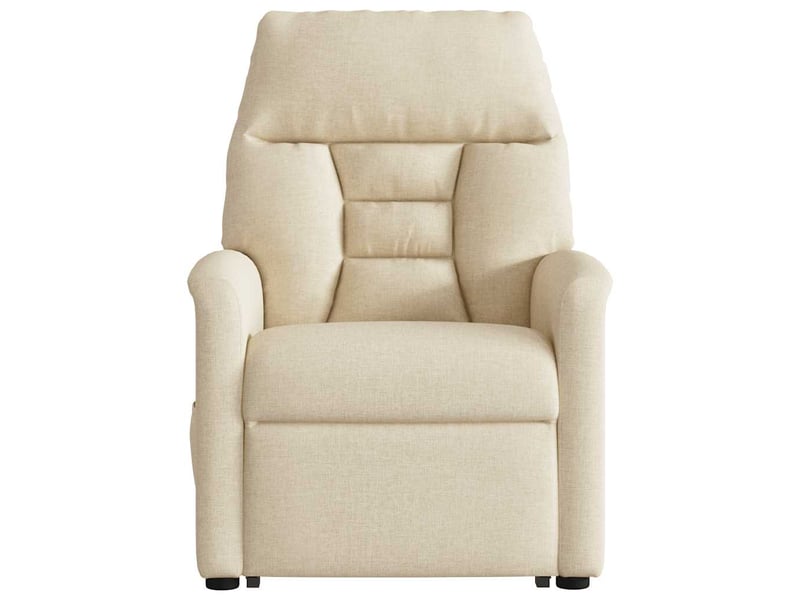  Vidaxl fauteuil inclinable crème tissu  - Conforama E