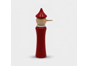 Moulin à épices de cuisine en hêtre pinocchio