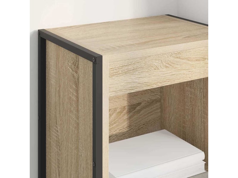  Bibliothèque, armoire à livres 40 x 30 x 86,5 cm bois d'ingénierie sonoma  - Conforama D