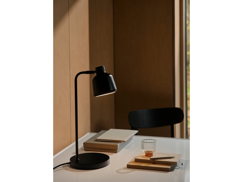  Lampe à poser louella métal noir , h. 47 - ip20 - e14 nordlux intérieur 2612115003 - Conforama B