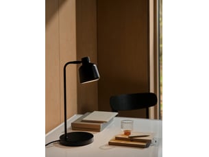 Lampe à poser louella  métal noir ,  h. 47 - ip20 - e14  nordlux intérieur