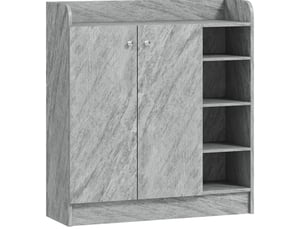Meuble à chaussures 12 paire(s)  MODENVIE   coloris gris