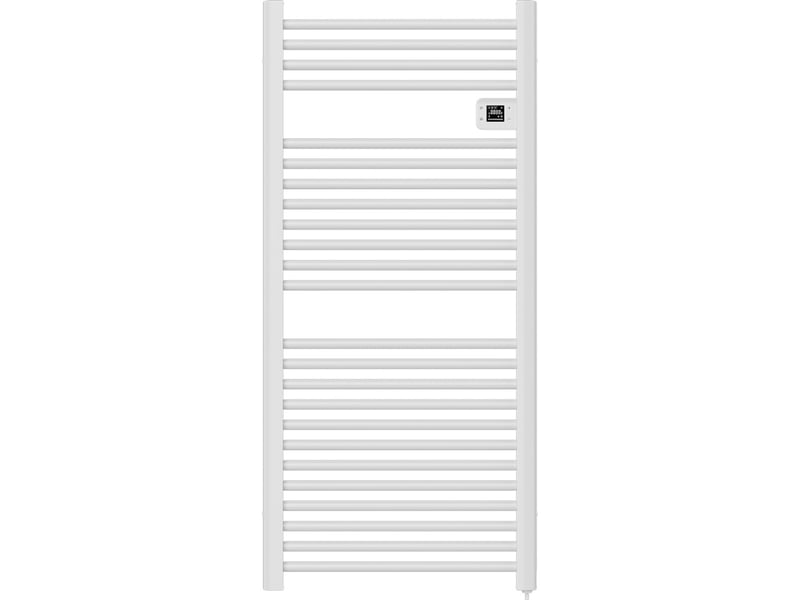 Voltman-sèche serviette aluminium 750w barres rondes - blanc - voltman - Conforama B