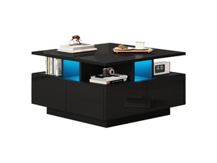 Table basse  coloris noir VLIVRA 