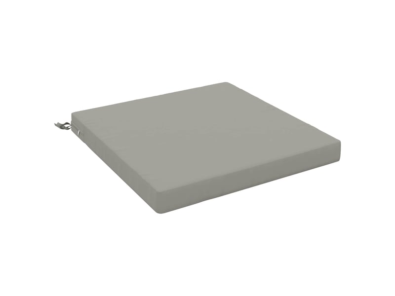 Coussin de siège, coussin d'assise 1 pièce soest 100 % polyester gris cf55622 - Conforama A