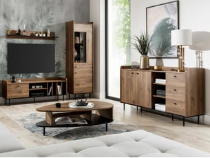 Meuble tv coloris noir 37 cm <strong></strong>  <strong></strong>