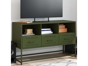 Meuble tv coloris vert 100.5 cm <strong></strong>  <strong></strong>