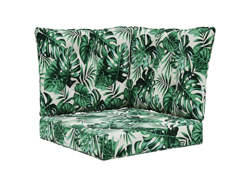  Coussin de canapé d'extérieur, coussin de chaise polyester motif feuilles cf54117  - Conforama A