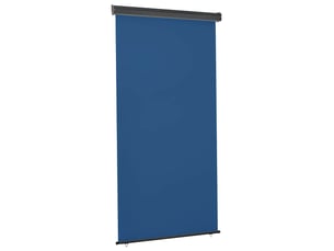 Auvent latéral de balcon 125x250 cm bleu