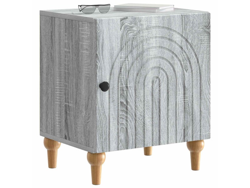  Table de chevet - cabinet de chevet - table de nuit 2 pc sonoma gris 43 x 34,5 x 50 cm  - Conforama B