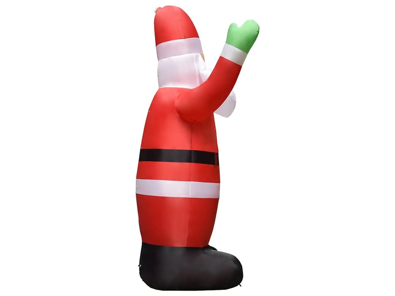  Père noël gonflable avec led décoration de noël ip44 4,5 m  - Conforama D