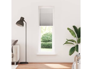 Store plissé, store de fenêtre gris clair 55x200 cm largeur du tissu 54,4 cm cf46893