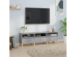 Meuble tv coloris gris 150 cm <strong></strong>  <strong></strong>