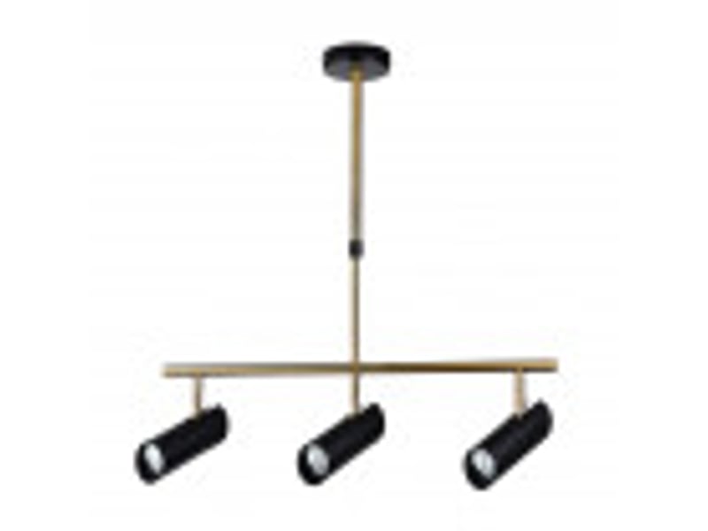  Fabrilamp marrakech, lampe, moderne, 3 x gu10, noircuir, 46-68 x 56 x 10 cm 154253009 - Conforama B
