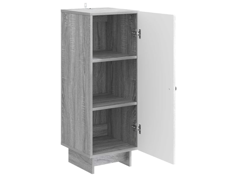  Buffet - bahut - meuble de rangement sonoma gris 33 x 34,5 x 90 cm bois d'ingénierie  - Conforama E