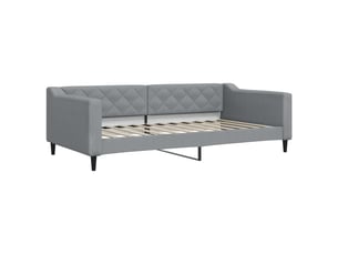 Lit simple 100x200 cm    coloris gris