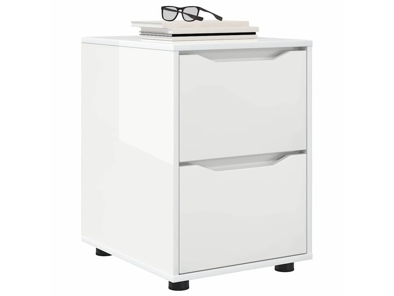  Armoire de rangement, commode de rangement 40 x 48 x 57 cm bois d'ingénierie shl11  - Conforama C
