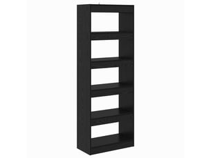 Bibliotheque coloris  noir  <strong></strong> <strong></strong> - 60 cm x 166 cm