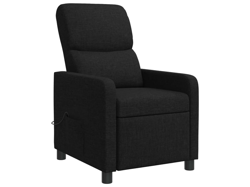 Vidaxl fauteuil de massage inclinable noir polyester - Conforama E