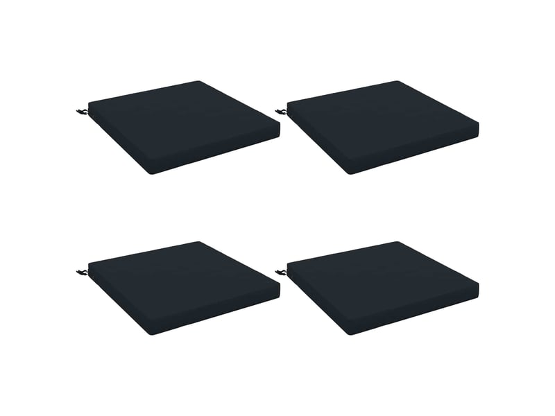  Lot de 4 coussins de siège, coussins d'assise soest 100 % polyester cf60282  - Conforama A