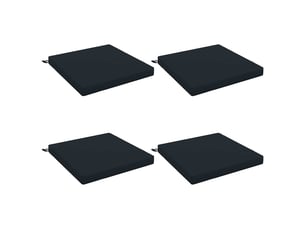 Lot de 4 coussins de siège, coussins d'assise soest 100 % polyester cf60282