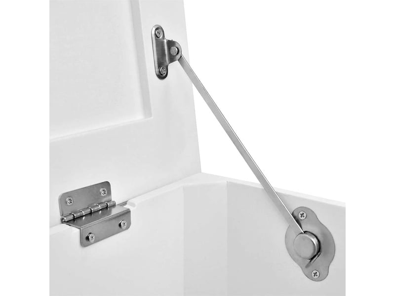 Ensemble de deux coffres de rangement blanc  - Conforama E