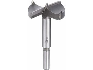 Mèche à bois carbure 42 mm – pour porte sphérique, tiroirs et contreplaqué. Réalisez facilement des trous propres à fond plat.