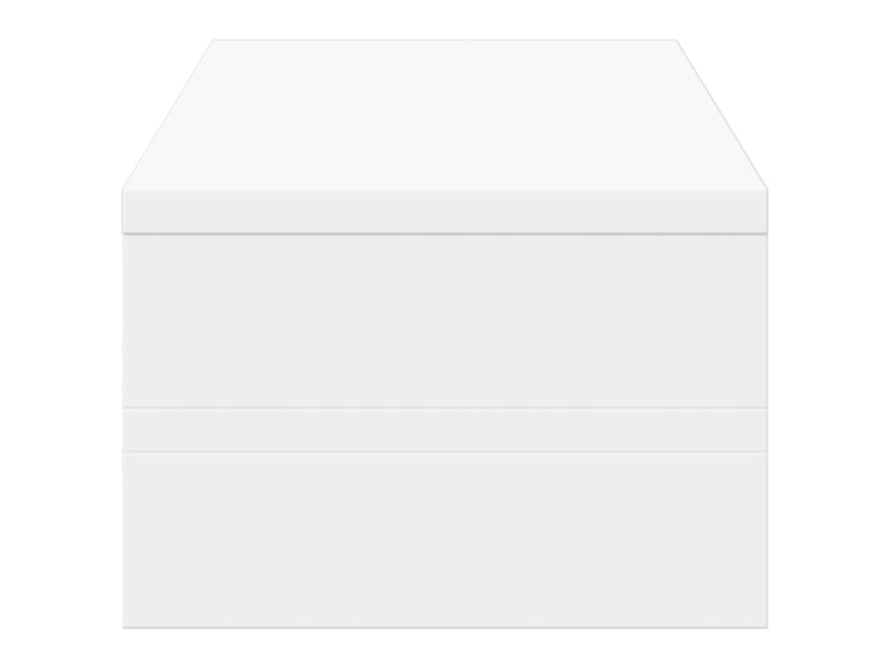  Support de moniteur table meuble bureau 54 x 22 x 15 cm bois d'ingénierie blanc 02_0044888  - Conforama C