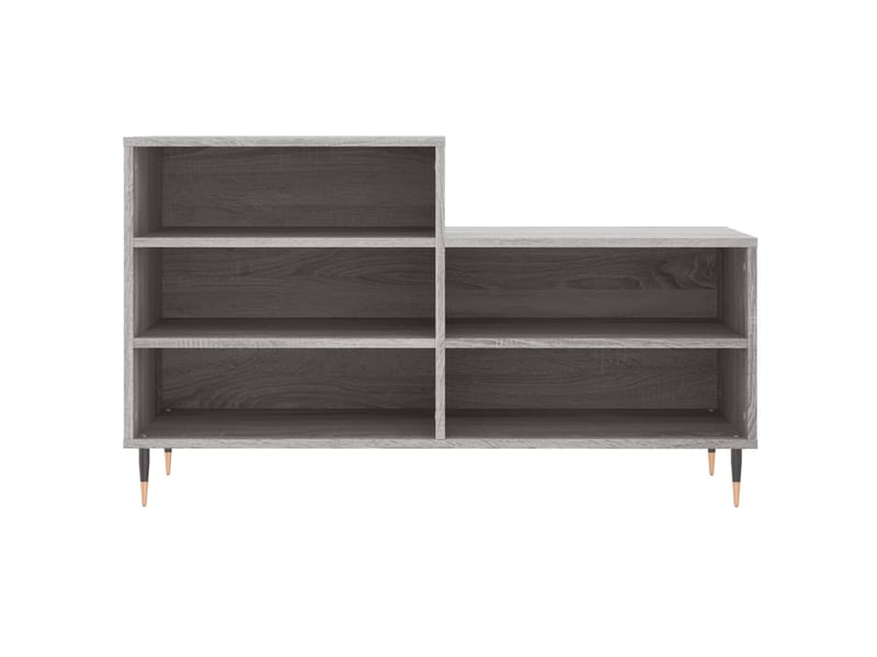  Armoire à chaussures sonoma gris 102x36x60 cm bois d'ingénierie shl5576  - Conforama D
