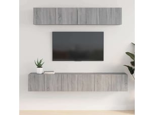 Meuble tv coloris gris  <strong></strong>  <strong></strong>