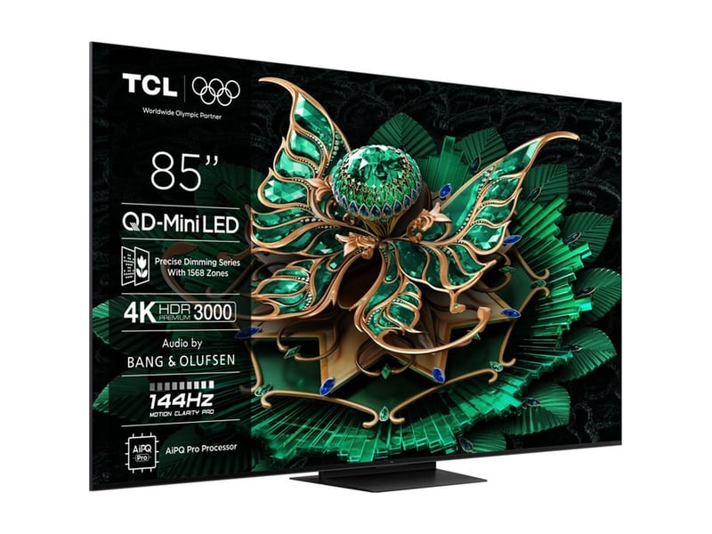  Téléviseur 85 pouces 4k qd-mini led qled smart tv google tv 85C7K - Conforama E