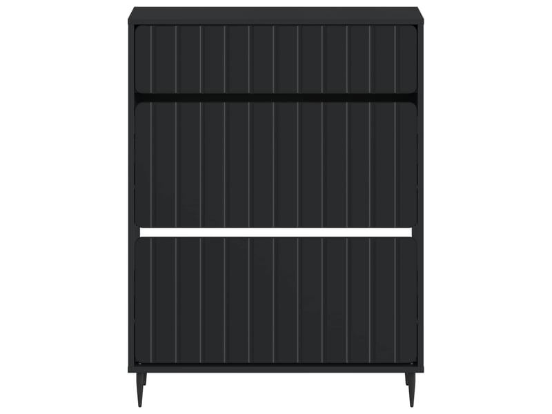  Meuble à chaussures, cabinet à chaussures zwolle 78x24x103 cm bois d'ingénierie shl8138  - Conforama D