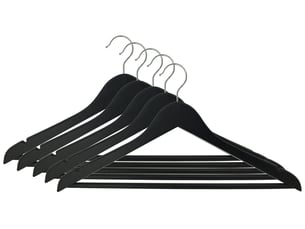Lot de 5 cintres MARGOT coloris assortis