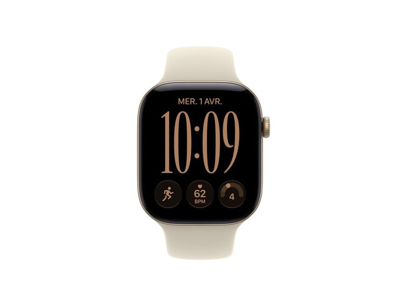  Smartwatch gps 46mm aluminium doree sand sport band ml MJEP4ZRA - Conforama B