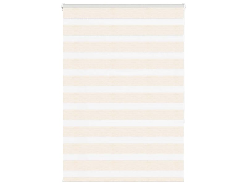  Store zèbre, store de fenêtre beige marbré largeur du tissu 95,9 cm polyester cf48337  - Conforama B