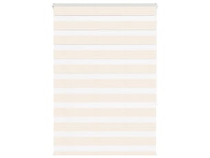 Store zèbre, store de fenêtre beige marbré largeur du tissu 95,9 cm polyester cf48337