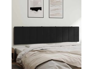 Tete de lit A poser largeur 200 cm   noir