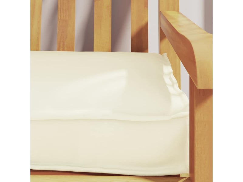  Coussin de palette, coussin de chaise, coussin de canapé crème 200 x 40 x 8 cm tissu oxford cf55331  - Conforama E
