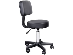 Tabouret de bureau <strong>MEULVA</strong> <strong></strong> avec assise réglable en hauteur